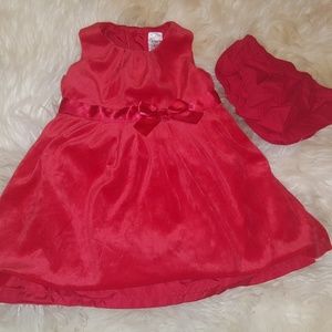 Carter's Red dress size 12 months